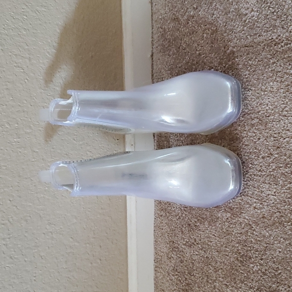 Jeffrey Campbell - Clear / Transparent Ankle Boot - US 8 - Picture 2 of 6